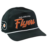 Philadelphia Flyers NHL '47 Hitch Adjustable Black Hockey Snapback Hat
